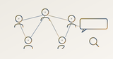 Cover illustration for “Natural Language Querying of a Professional Network”
