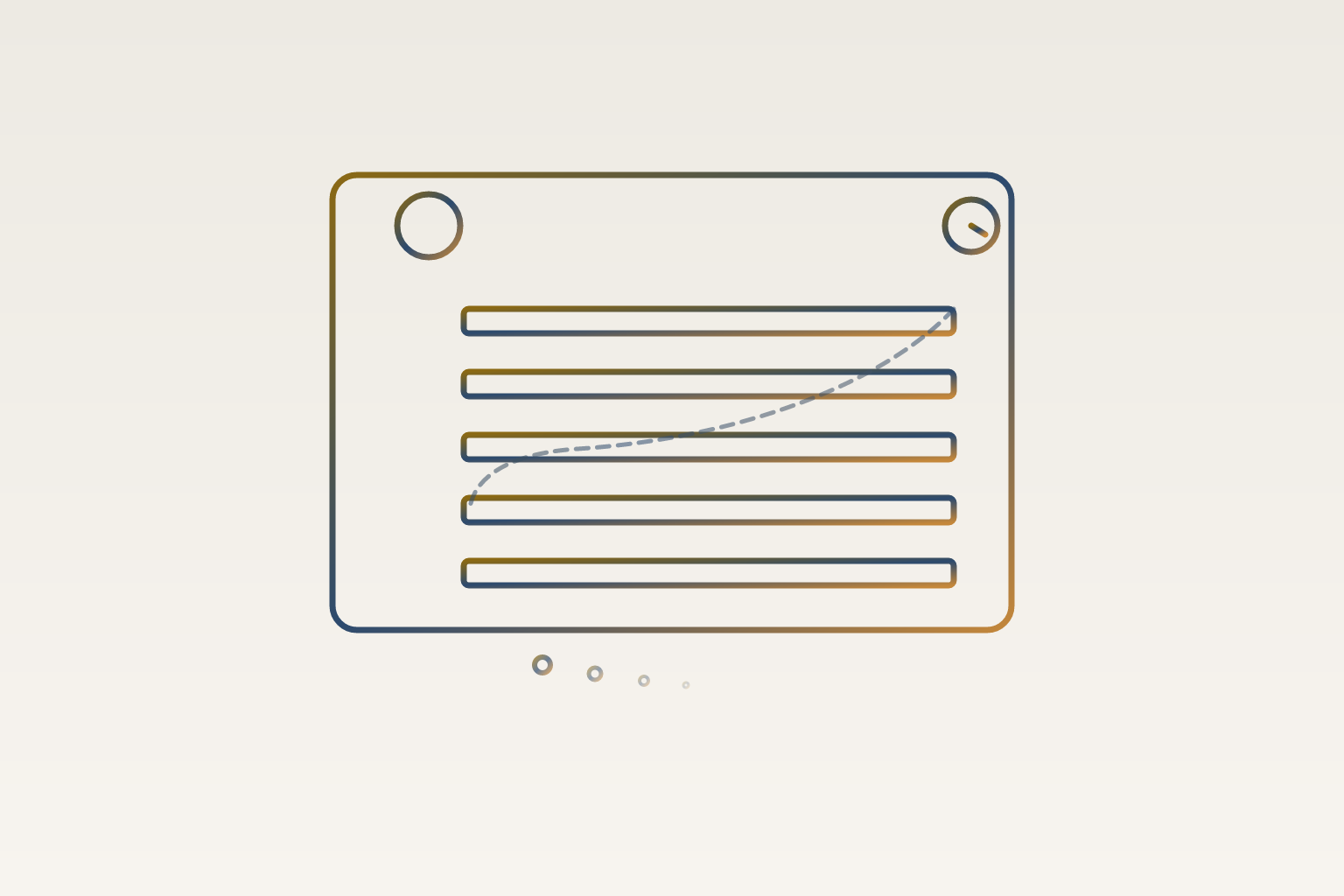 Cover illustration for “CRM Field Decay Rates for Professional Contact Records”
