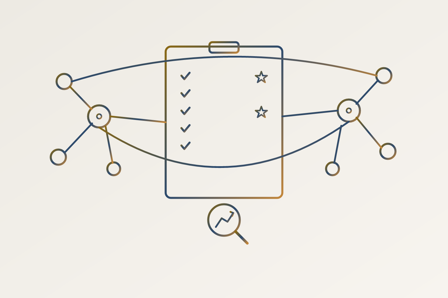 Cover illustration for “Relationship Intelligence Platform Evaluation Criteria for Investment Firms”