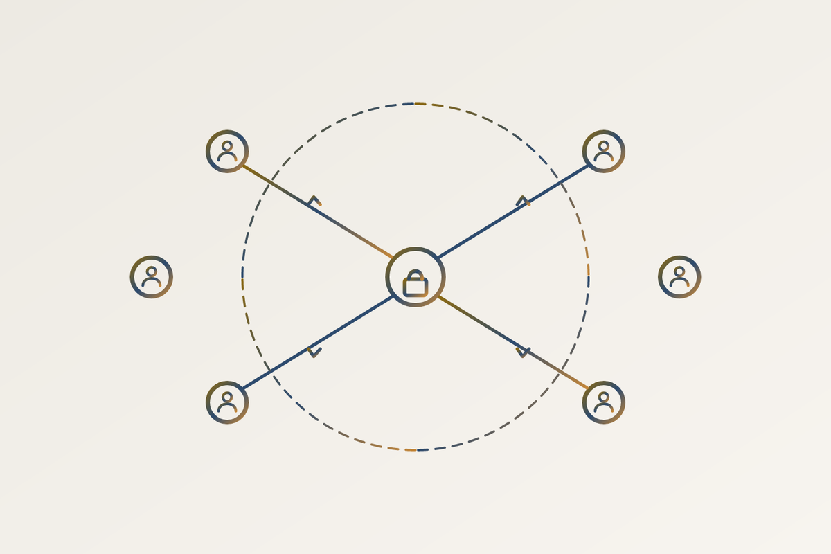 Cover illustration for “Permissioned Data Architecture for Firm-Wide Relationship Intelligence”