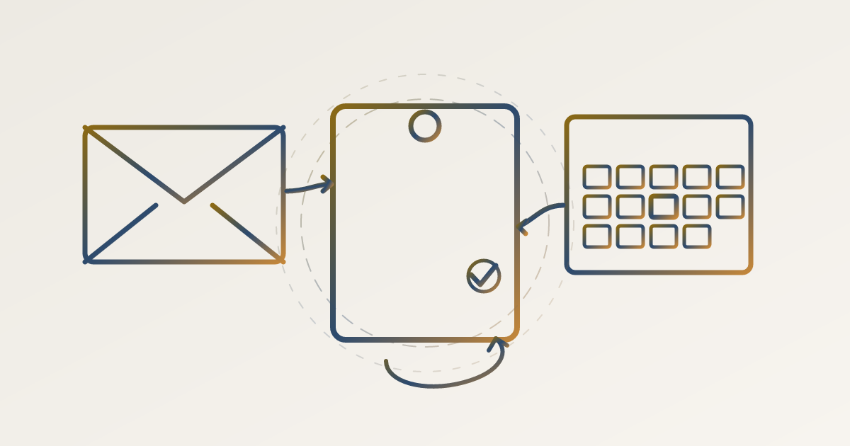 Cover illustration for “Automatic CRM Updates from Email and Calendar Activity”