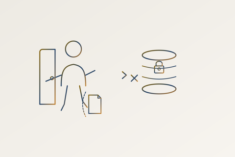 Cover illustration for “Offboarding Protocols for Relationship Data When Employees Leave”