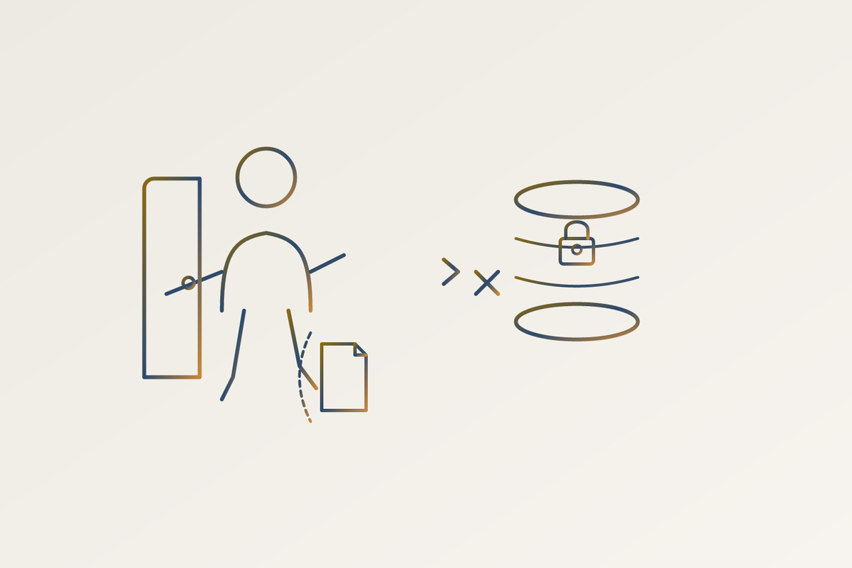 Cover illustration for “Offboarding Protocols for Relationship Data When Employees Leave”