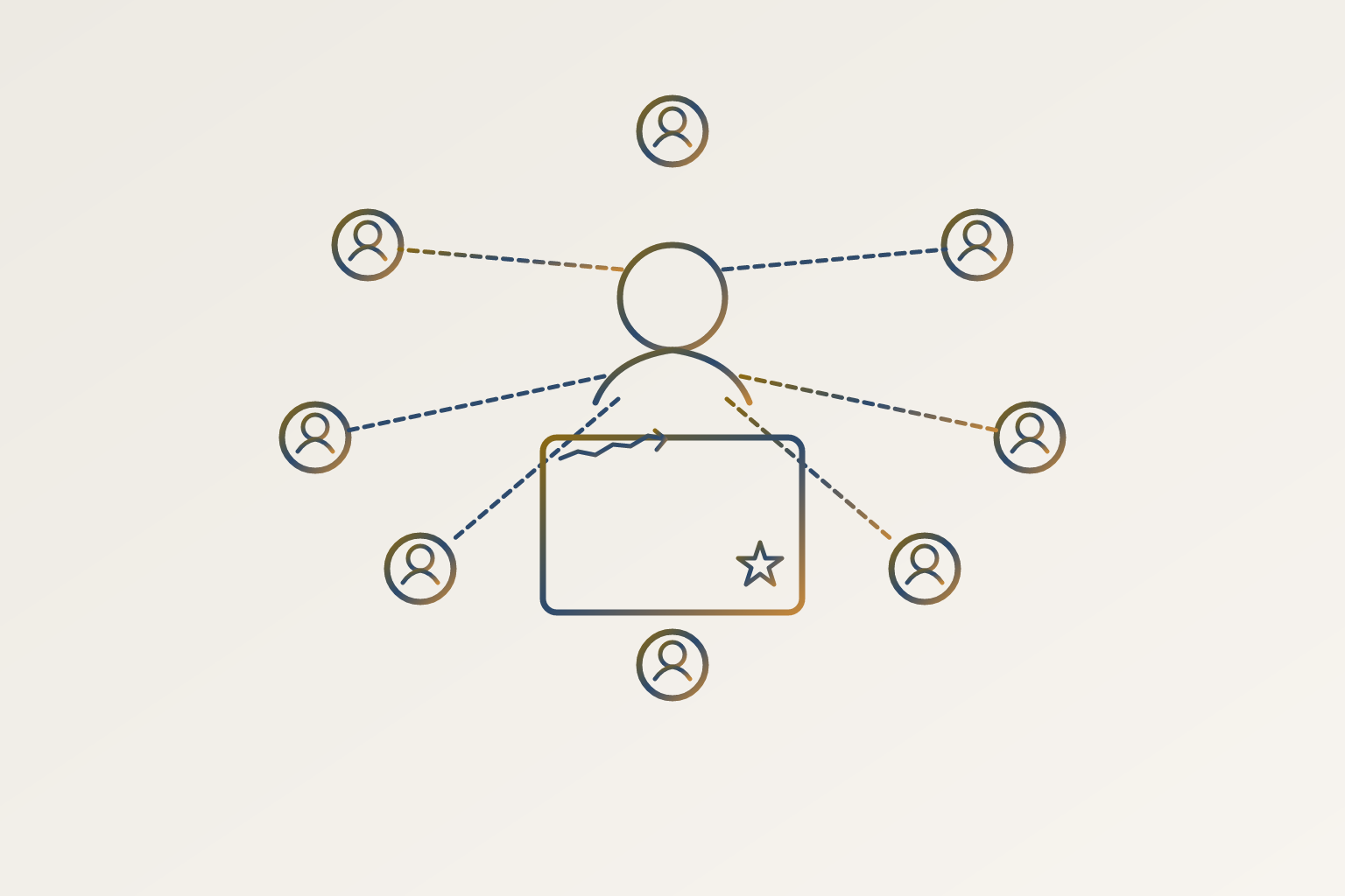 Cover illustration for “Personal CRM Setup for Angel Investors and Early-Stage Founders”