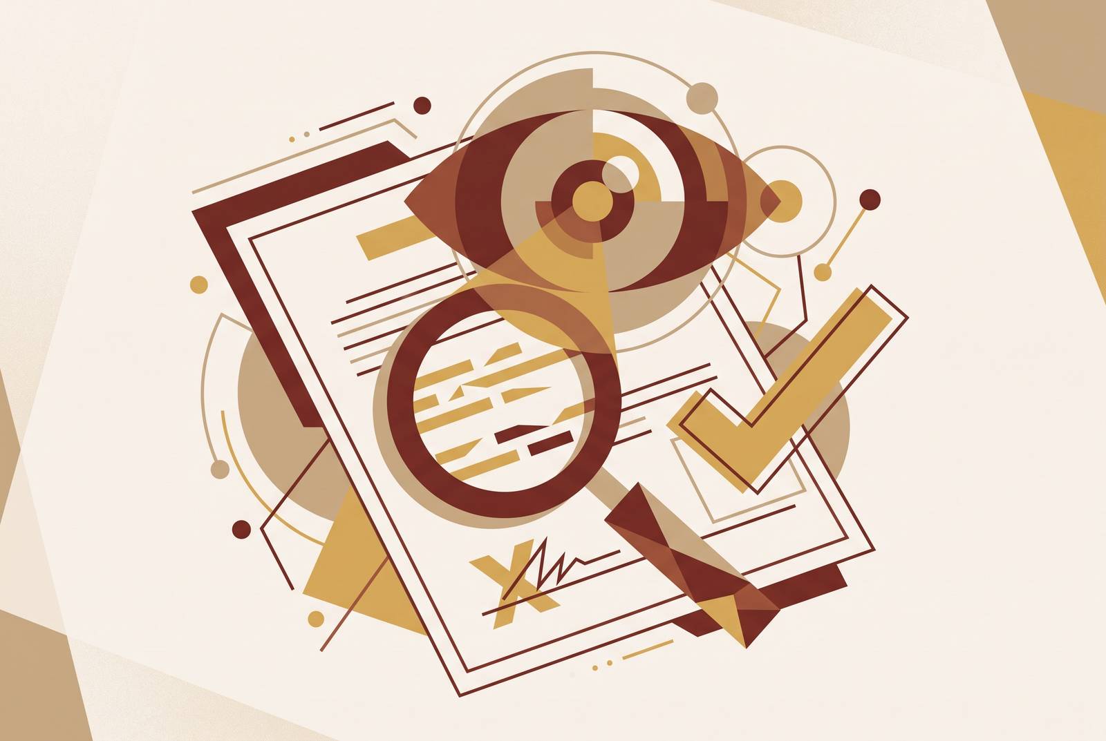 Cover illustration for “AI Bias and Accuracy Risks in Automated Contract Analysis”
