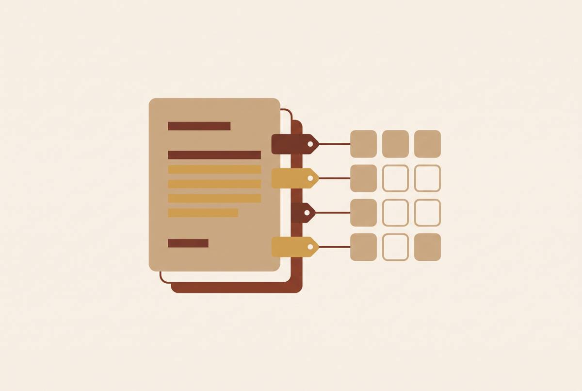 Cover illustration for “Contract Metadata Standards for Enterprise CLM Systems”