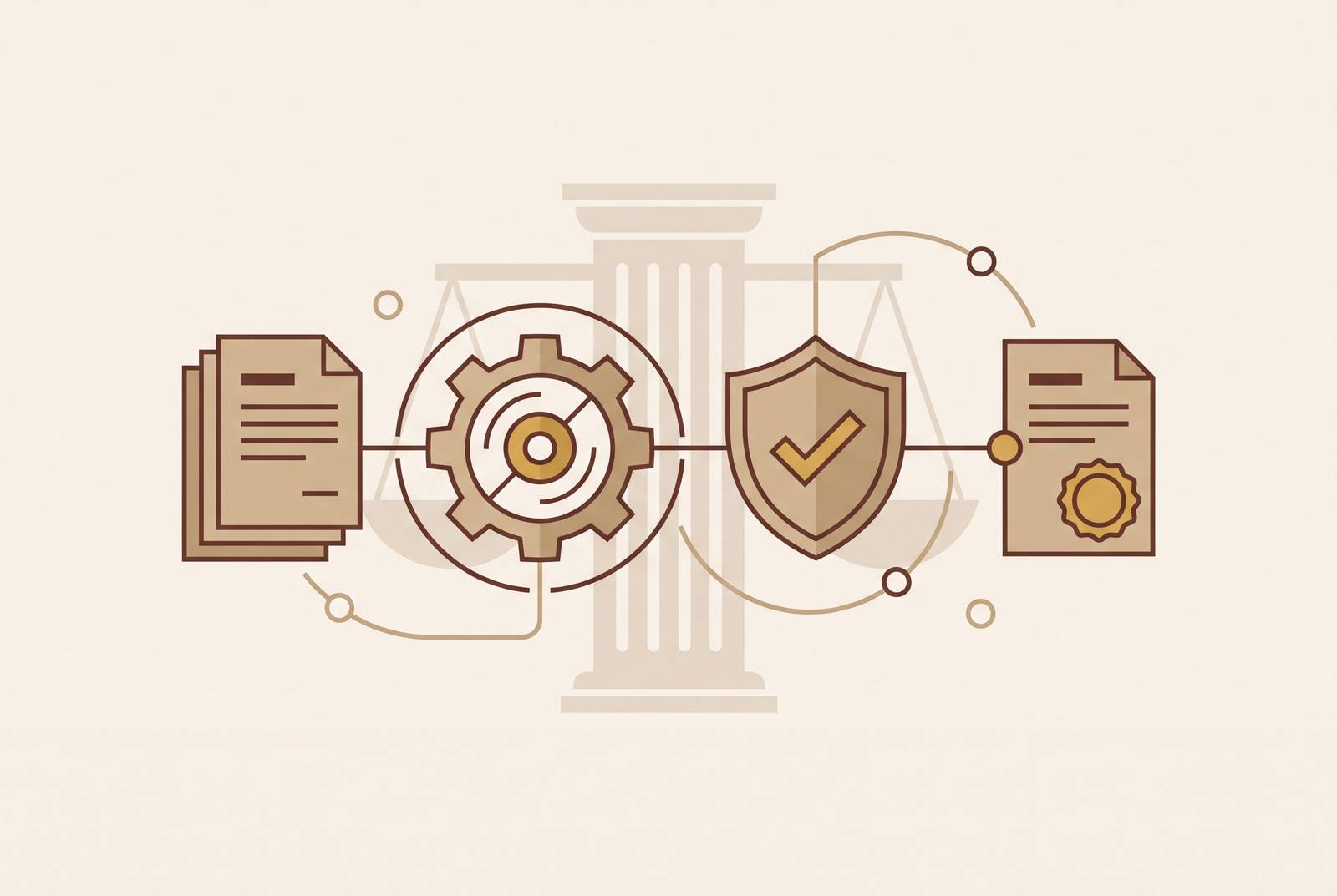 Cover illustration for “Contract Workflow Automation for Regulated Industries”