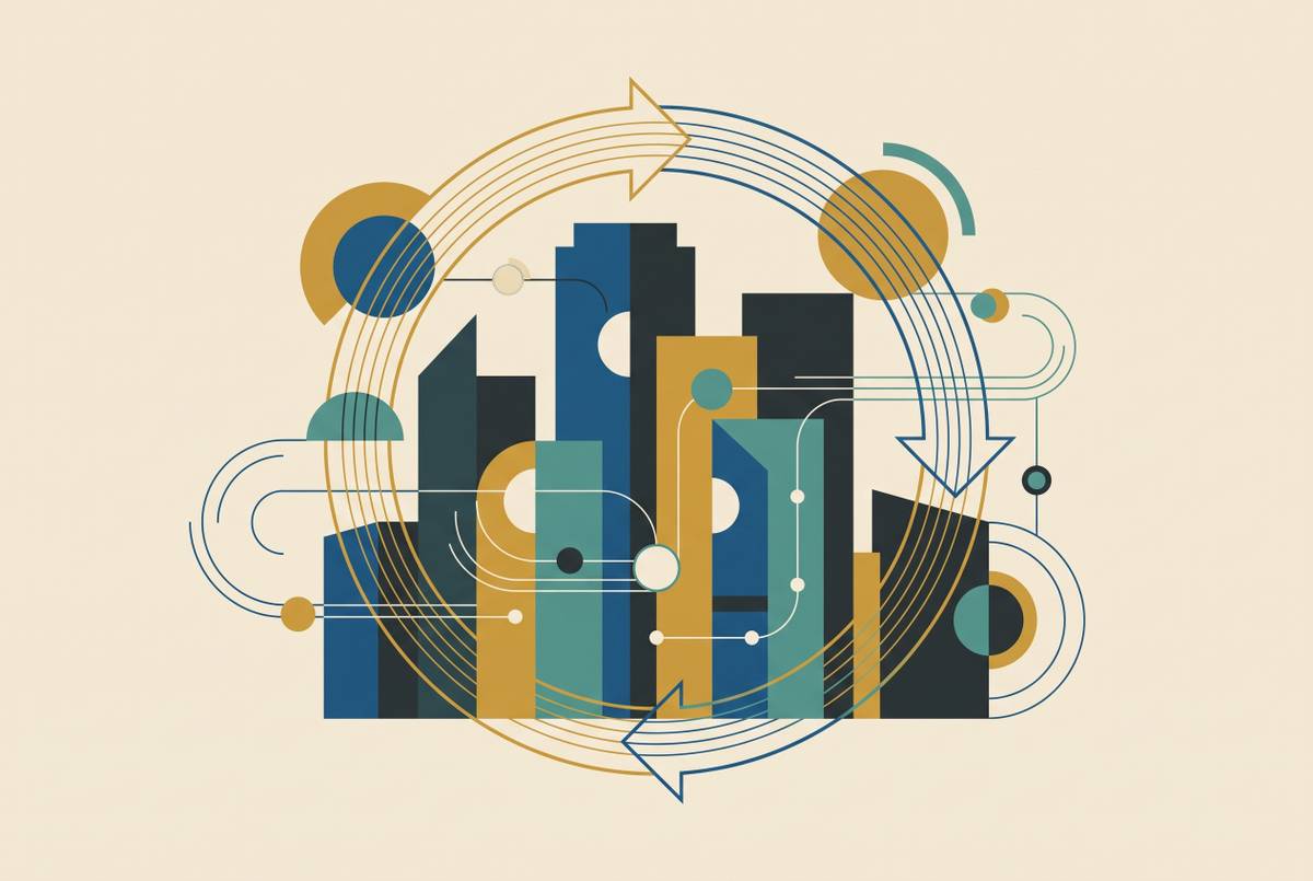 Cover illustration for “Accounts Payable Automation for Real Estate Operators”