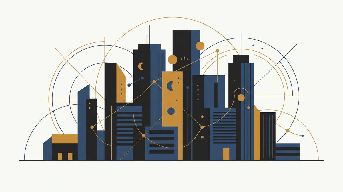 Cover illustration for “Machine Learning for CRE Property Valuation”