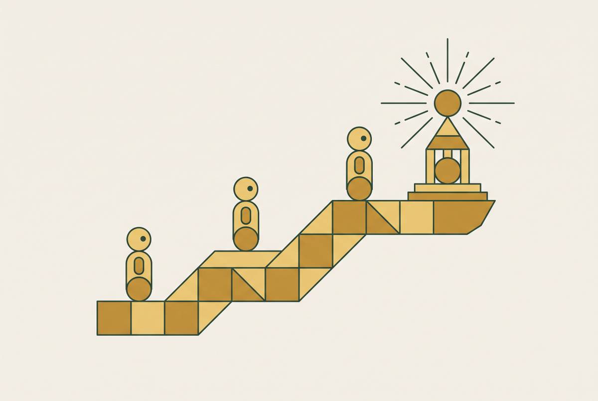 Cover illustration for “Golden Path Programs for Enterprise AI Agents”