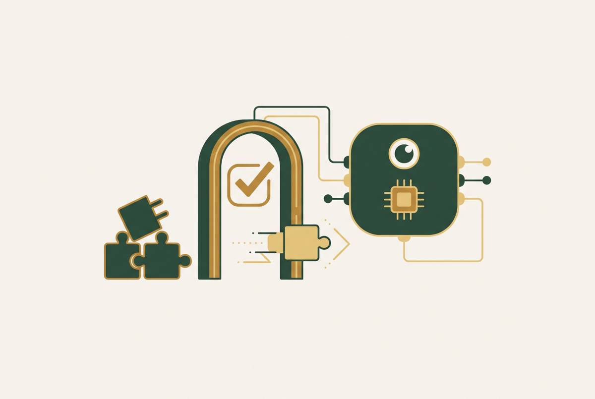 Cover illustration for “AI Agent Approval Workflows for New Tool Integrations”