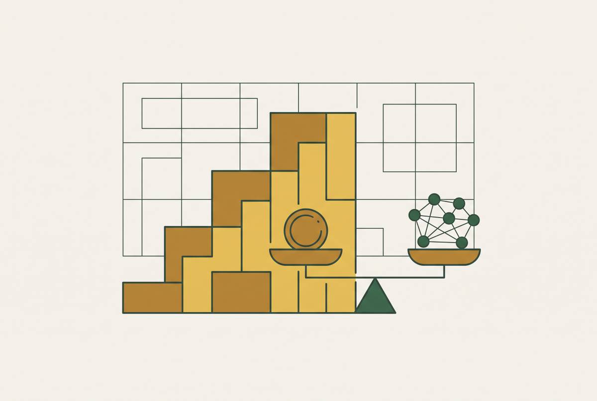 Cover illustration for “Business Case Frameworks for Enterprise AI Agent Investment”