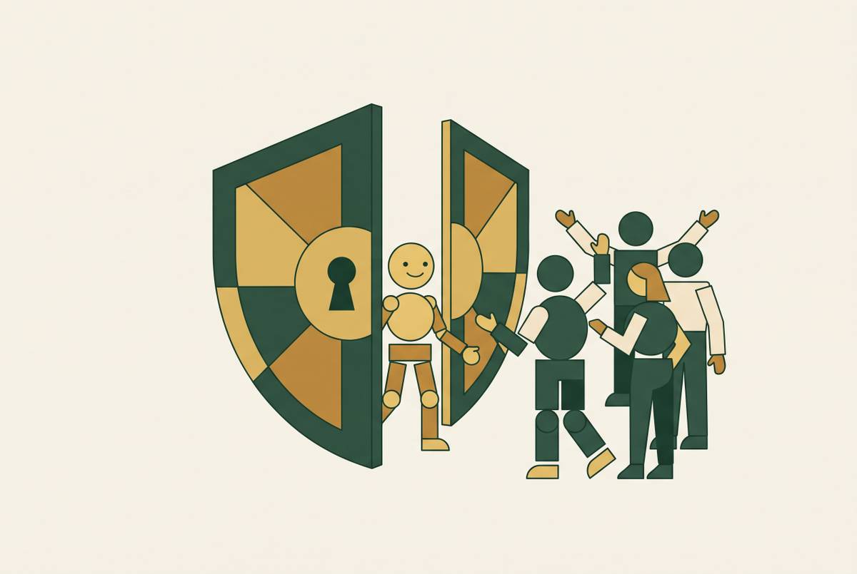 Cover illustration for “Overcoming IT and Security Team Resistance to AI Agent Rollouts”