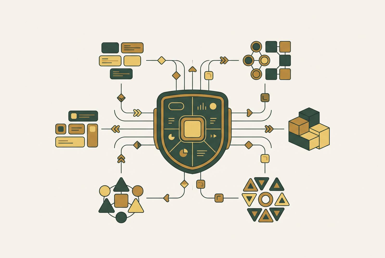 Cover illustration for “AI Agent Rollout Governance Across Business Units”