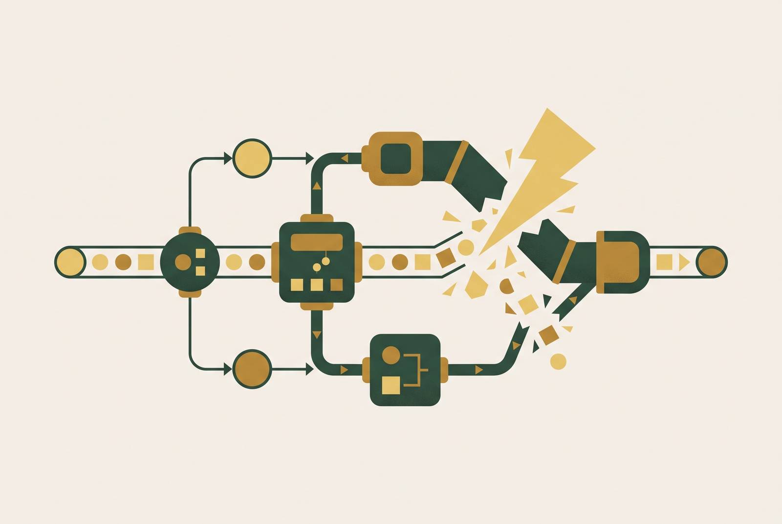 Cover illustration for “Prompt Injection Risks in Enterprise Agentic Pipelines”