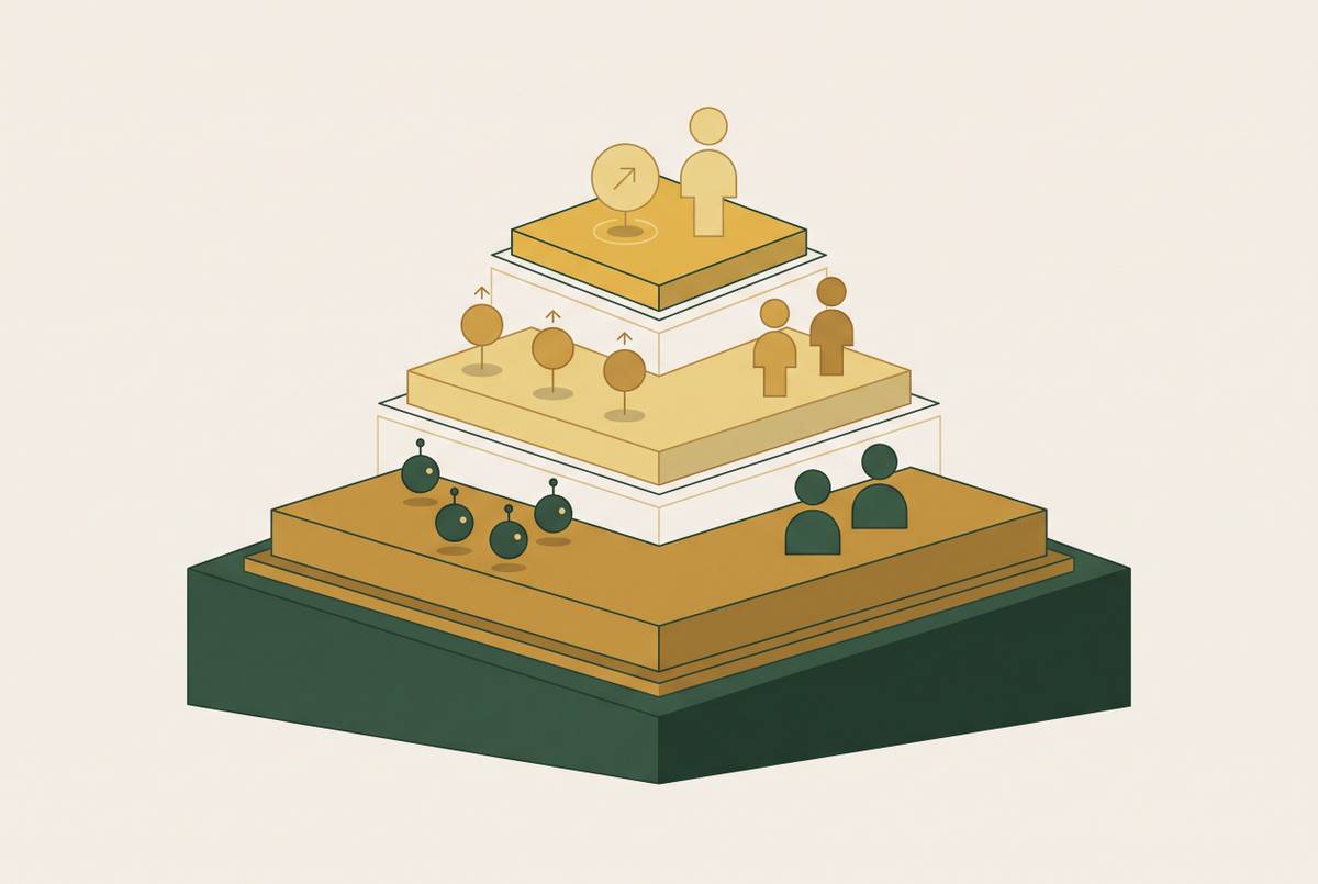 Cover illustration for “Tiered AI Agent Access Models for Large Enterprises”