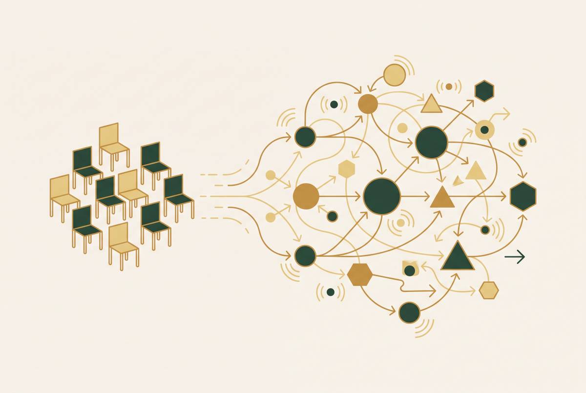 Cover illustration for “Measuring AI Agent Adoption Beyond Seat Counts”