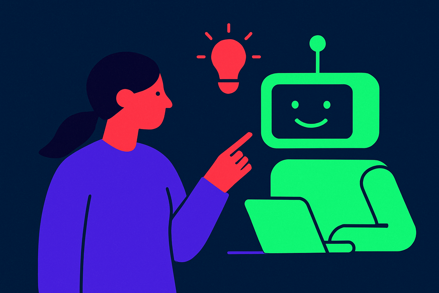 Cover illustration for “Agentic AI Adoption for Non-Technical Employees”