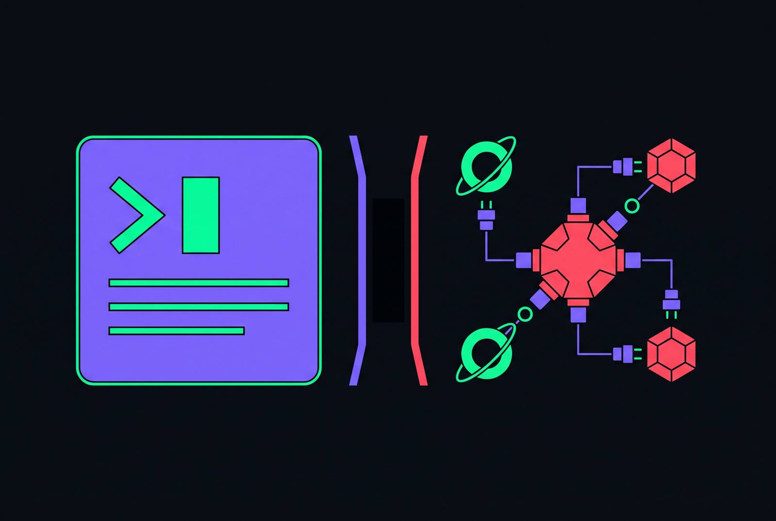 Cover illustration for “MCP vs CLI Interfaces for Enterprise AI Agent Engineering Teams”