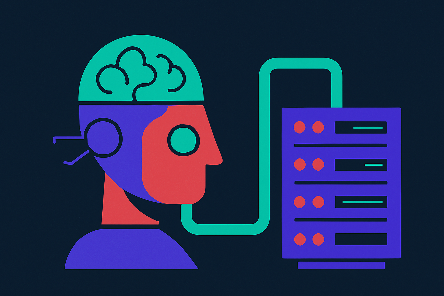 Cover illustration for “Why AI Adoption Is Becoming an Infrastructure Problem”