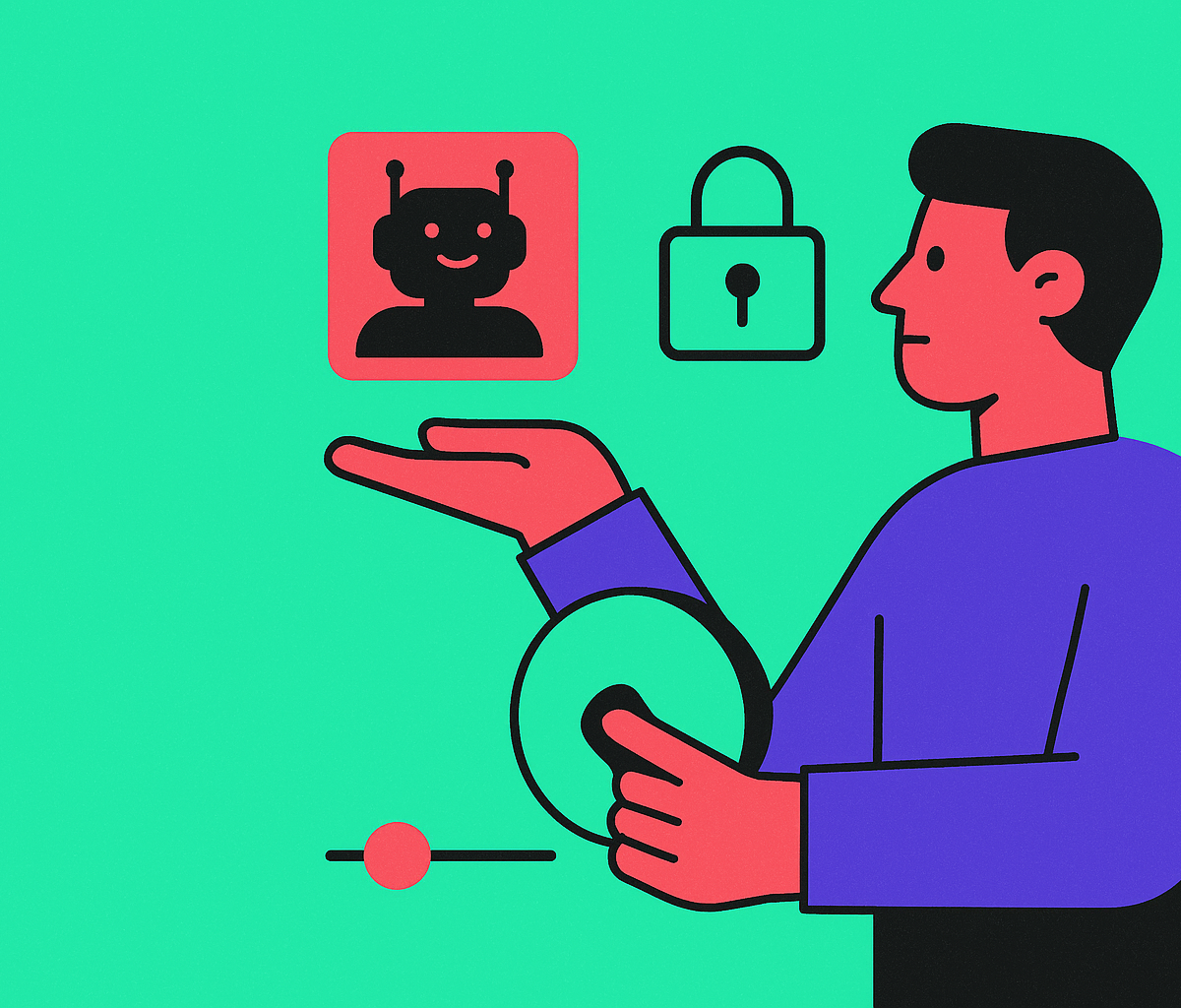 Cover illustration for “How the Best AI-Native Companies Empower Employees Without Losing Control”