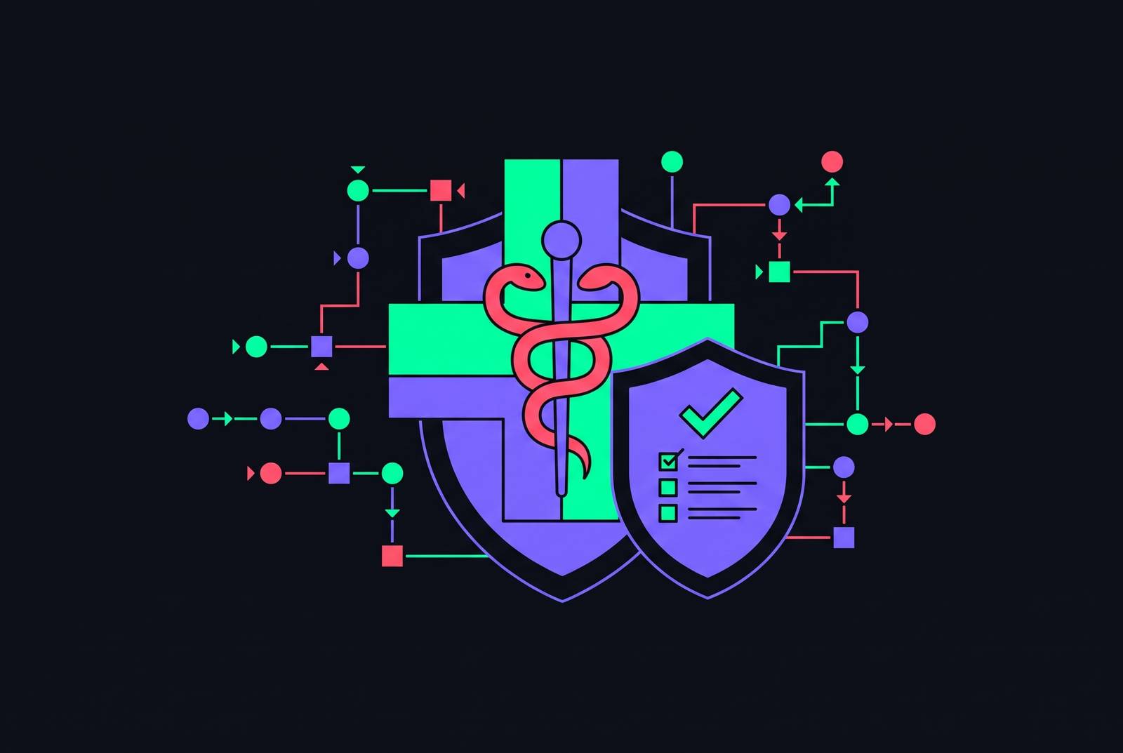 Cover illustration for “MCP Compliance Obligations for Healthcare AI Agent Deployments”