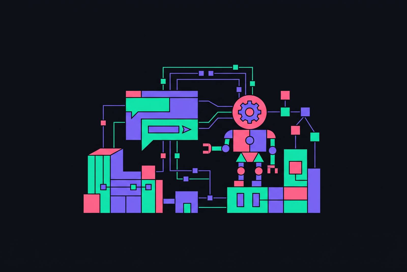Cover illustration for “Agent Setup From Slack in Enterprise Environments”