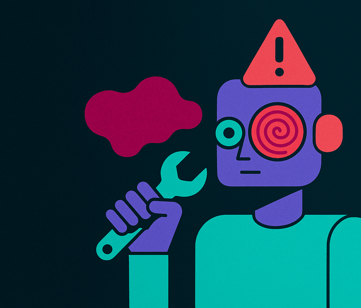 Cover illustration for “AI Hallucination Risk in Tool-Calling Agents”