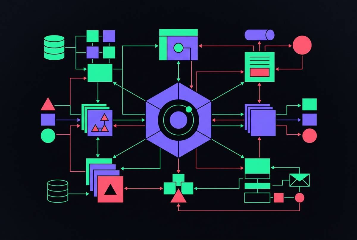 Cover illustration for “MCP Architecture Diagram for Enterprise Deployments”