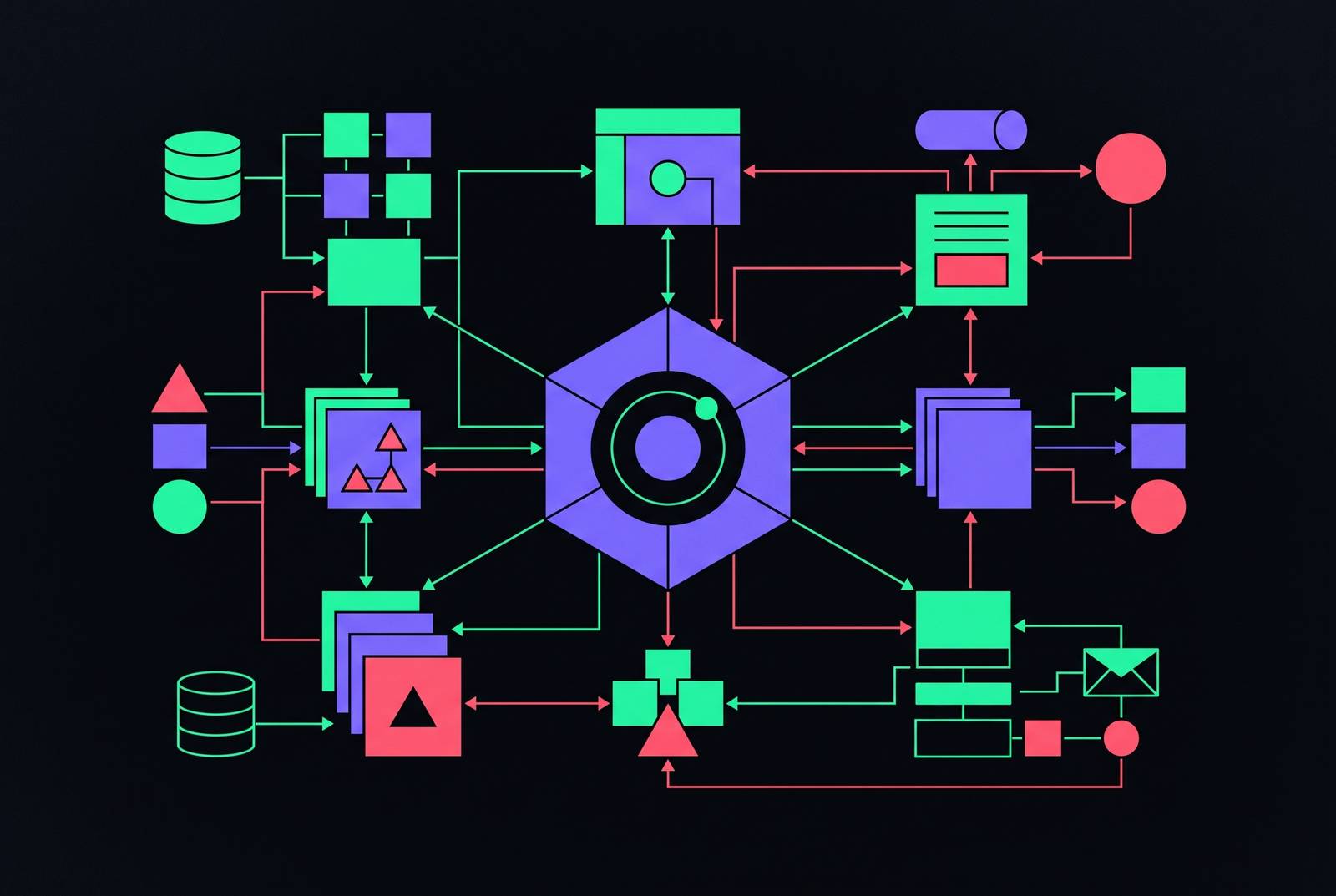 Cover illustration for “MCP Architecture Diagram for Enterprise Deployments”