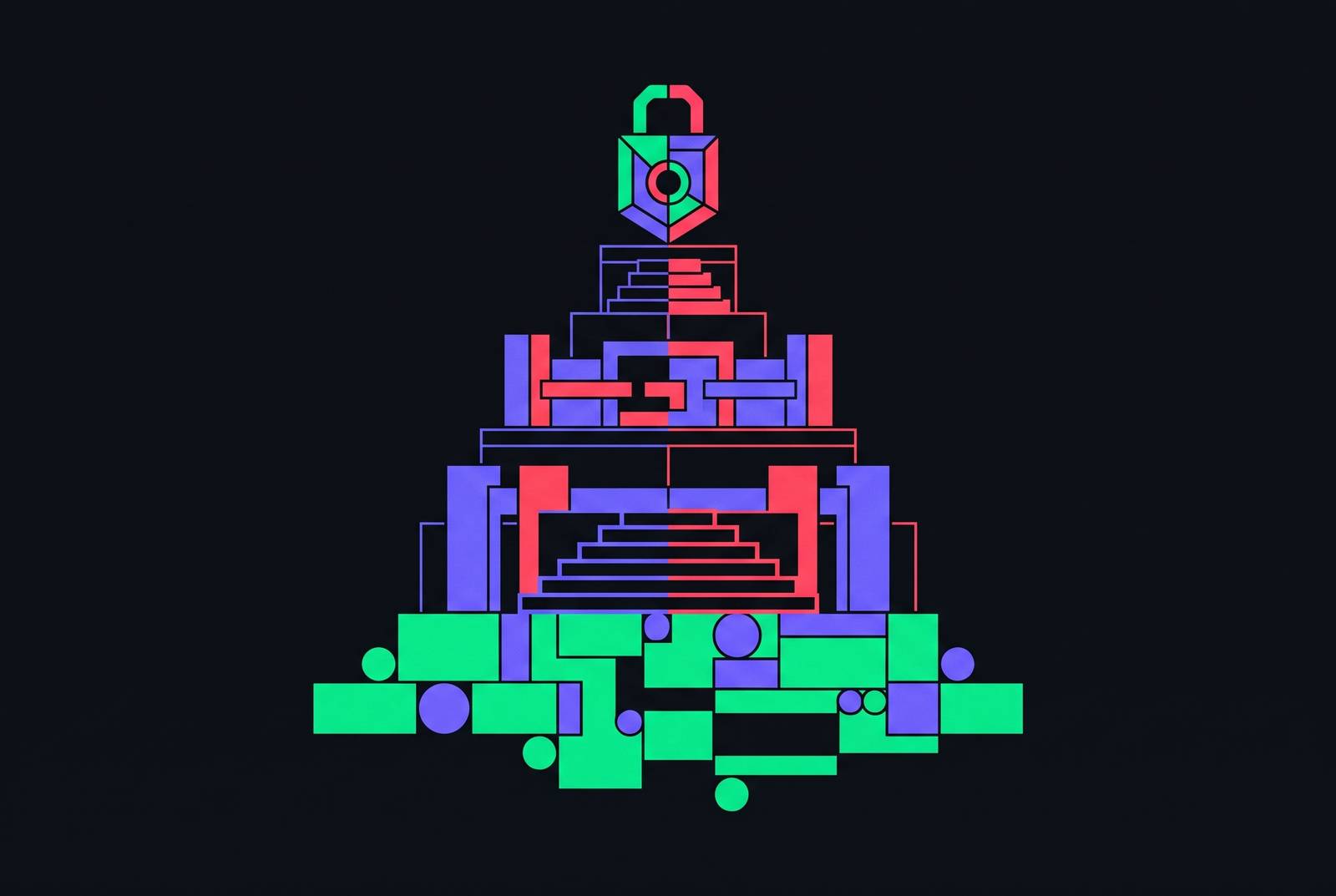 Cover illustration for “MCP Security Program Maturity Model for Enterprise AI Stacks”