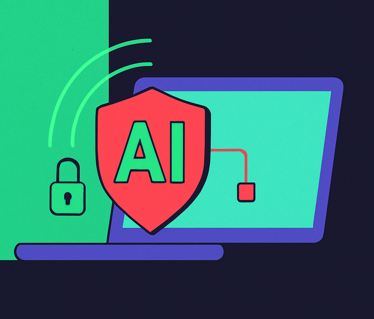 Cover illustration for “The New Enterprise Security Perimeter Is AI”