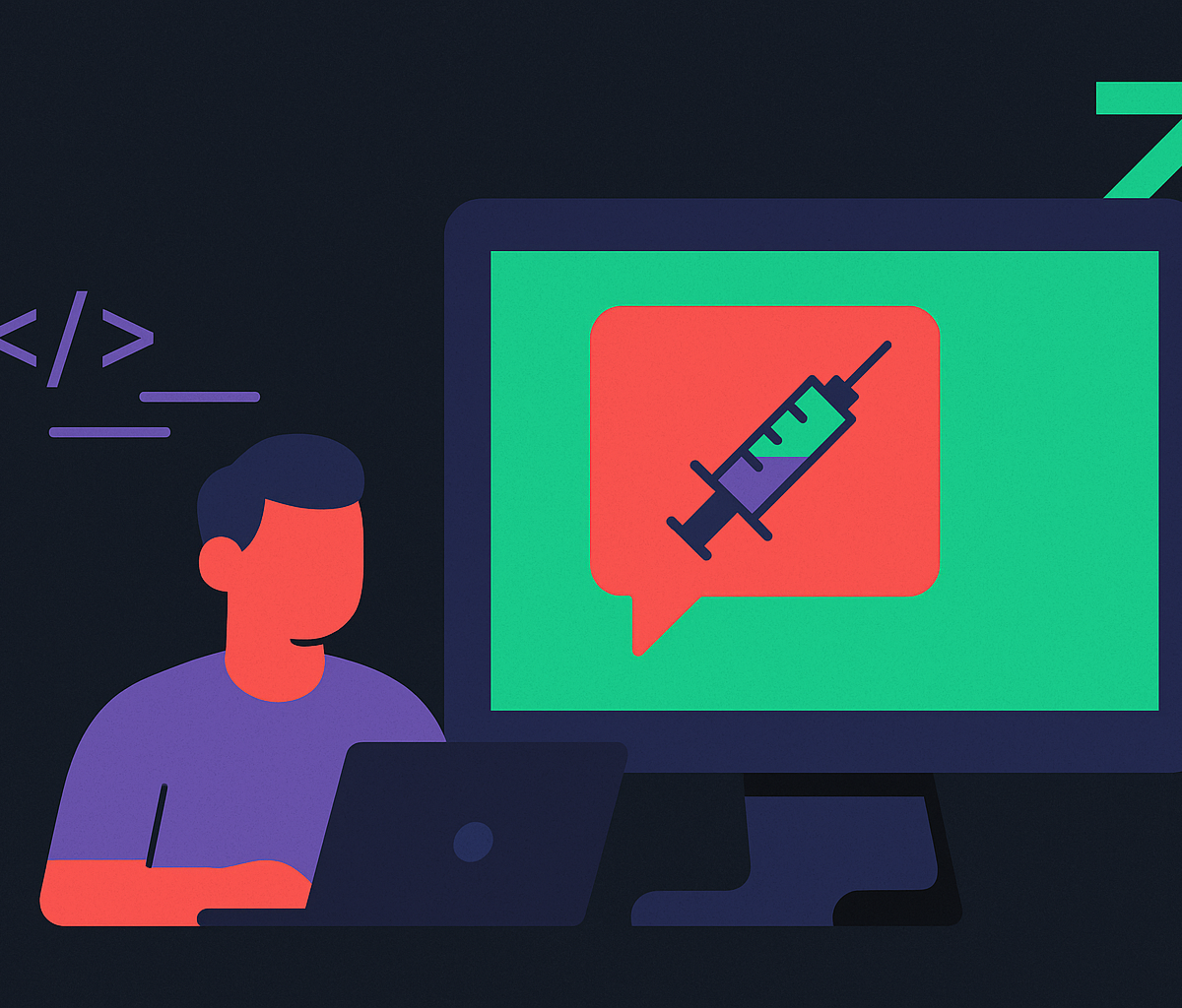 Cover illustration for “Prompt Injection Explained for Engineering Teams”