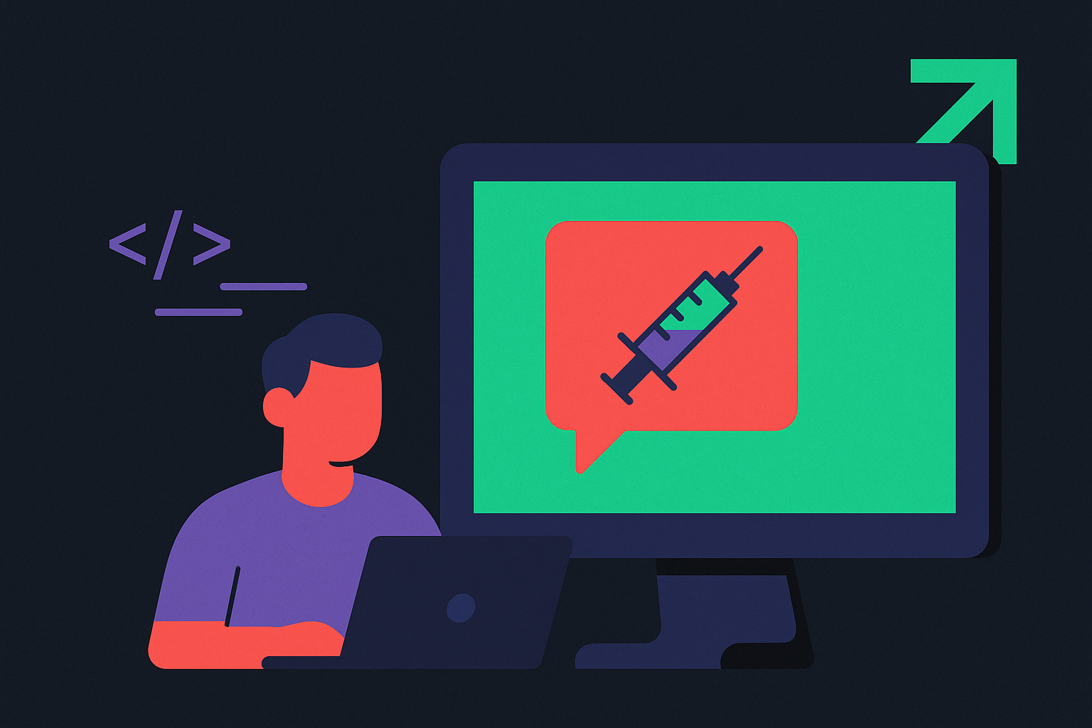 Cover illustration for “Prompt Injection Explained for Engineering Teams”