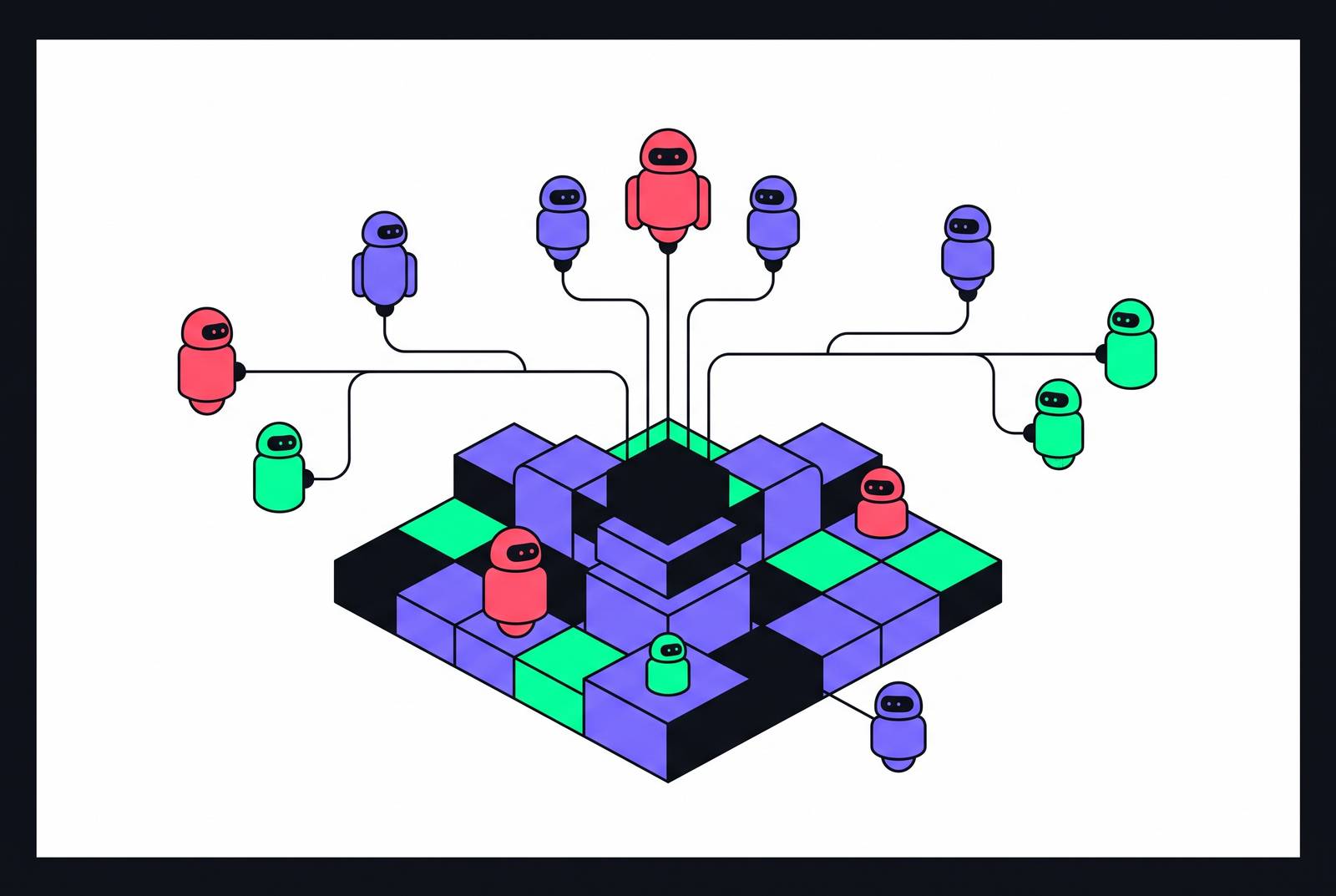 Cover illustration for “Role of Platform Engineering in AI Agent Enablement”