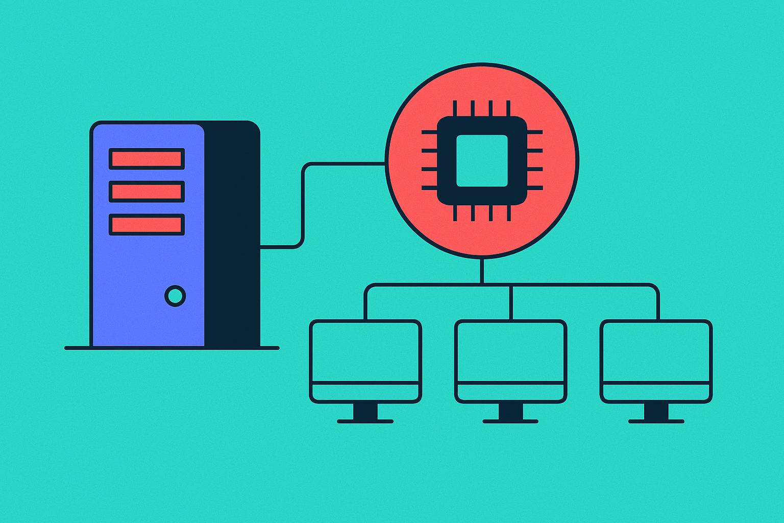 Cover illustration for “MCP Architecture Diagram for Enterprise Deployments”