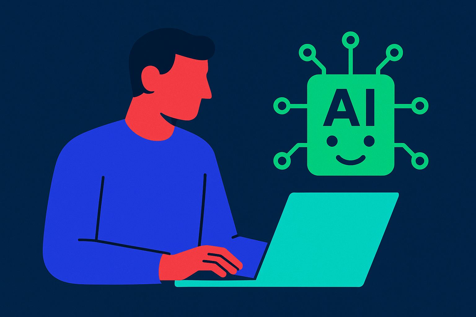 Cover illustration for “What Every CIO Should Know Before Scaling AI Across the Enterprise”