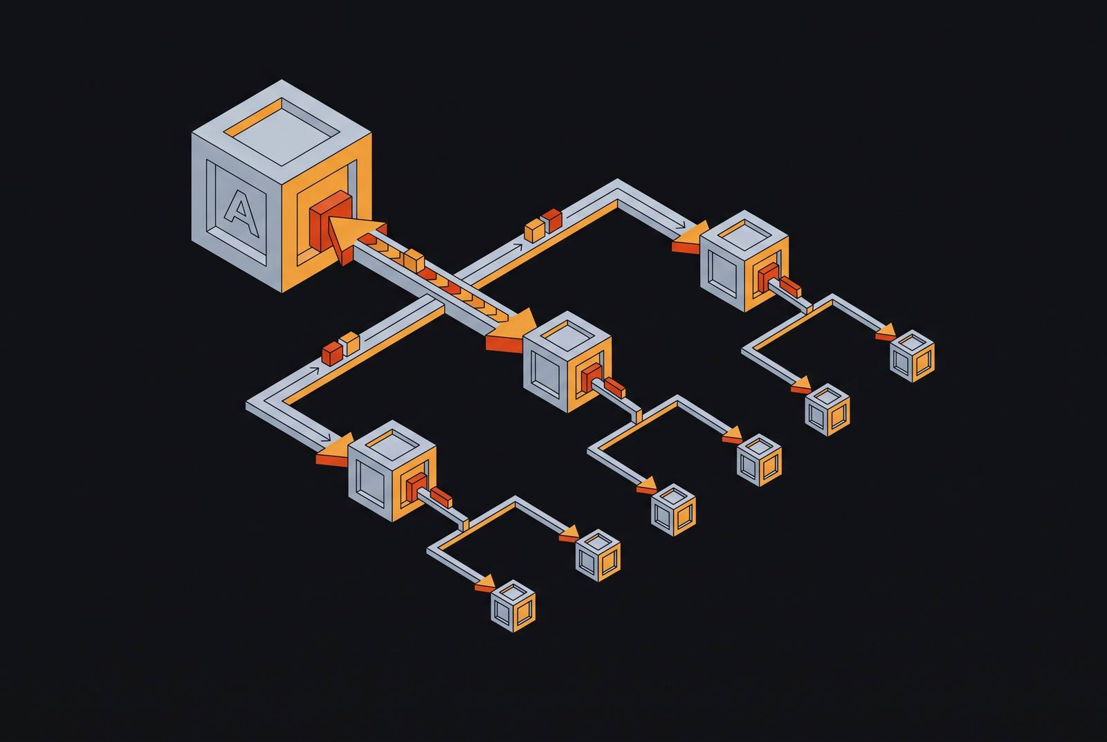 Cover illustration for “Delegation Chains in Multi-Agent Systems”