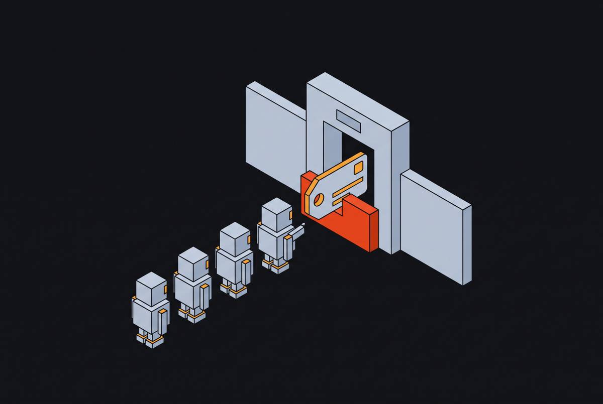Cover illustration for “OAuth 2.0 Limitations for Non-Human Agent Identities”