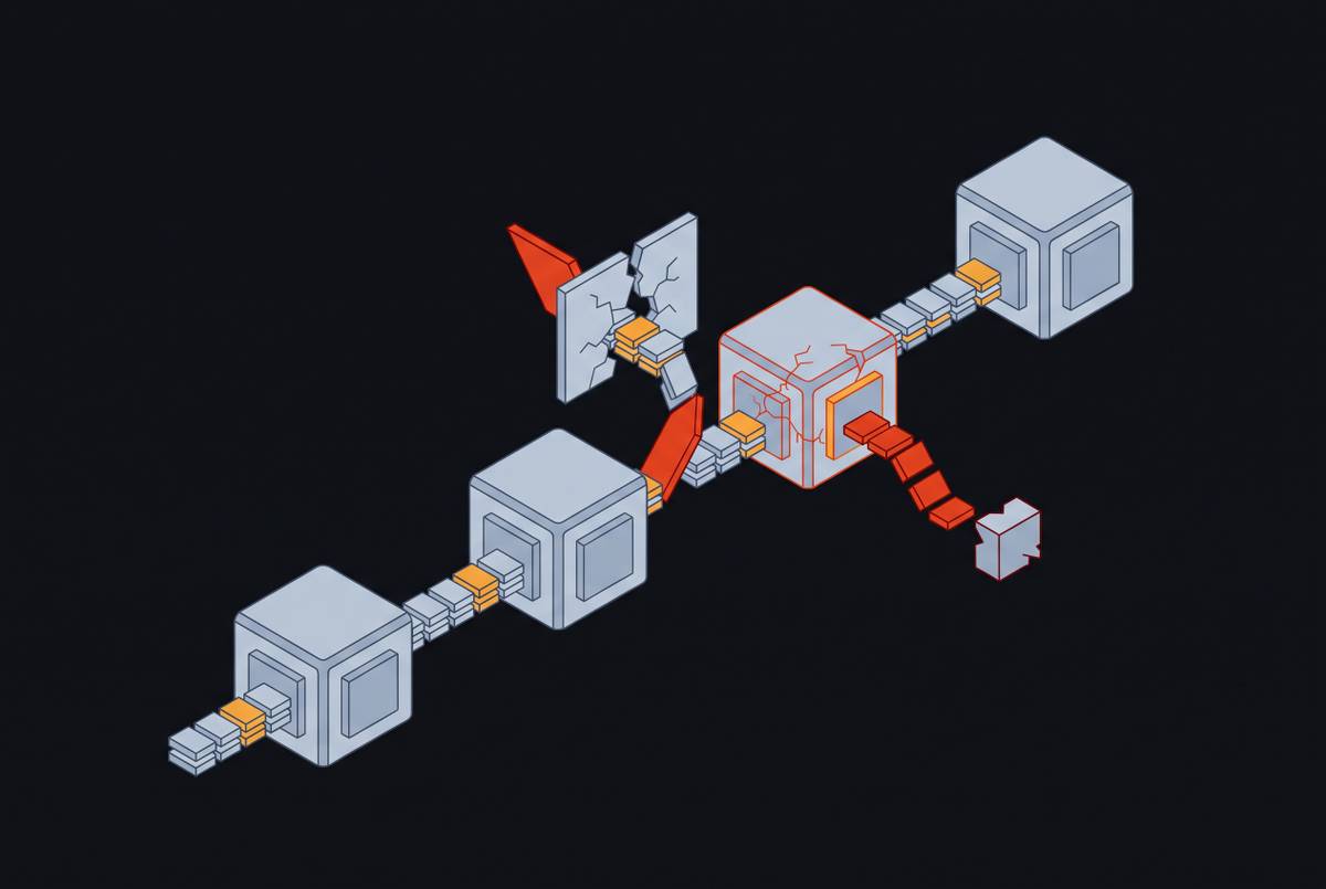 Cover illustration for “Prompt Injection in Agentic Pipelines”