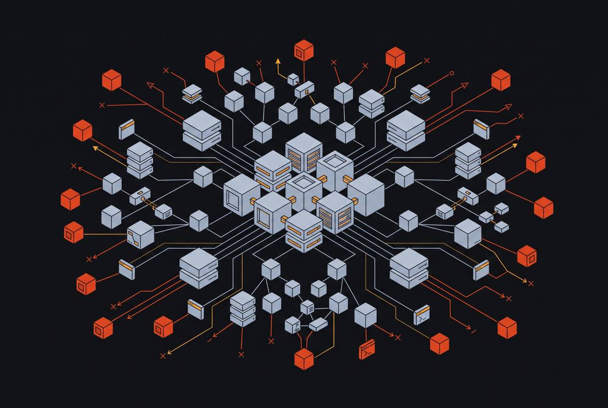 Cover illustration for “AI Asset Sprawl as an Attack Surface Expansion Vector”