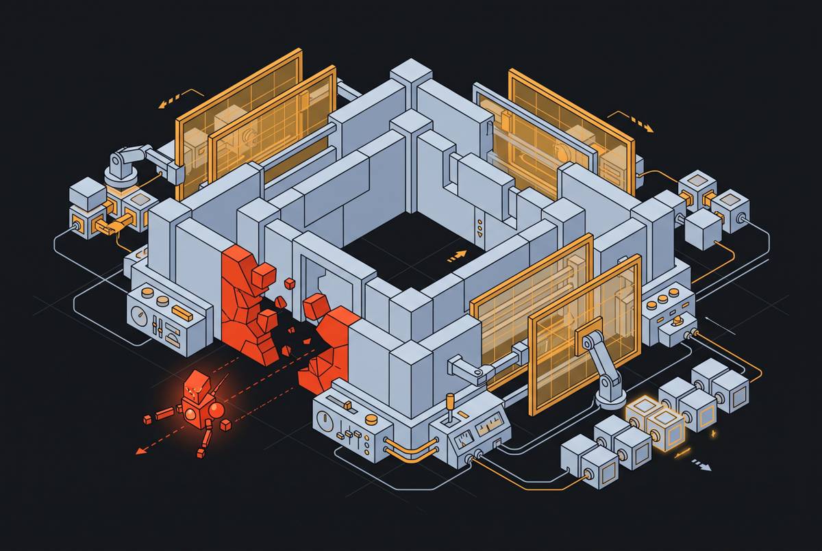 Cover illustration for “Agent Sandbox Escape Techniques and Mitigations”