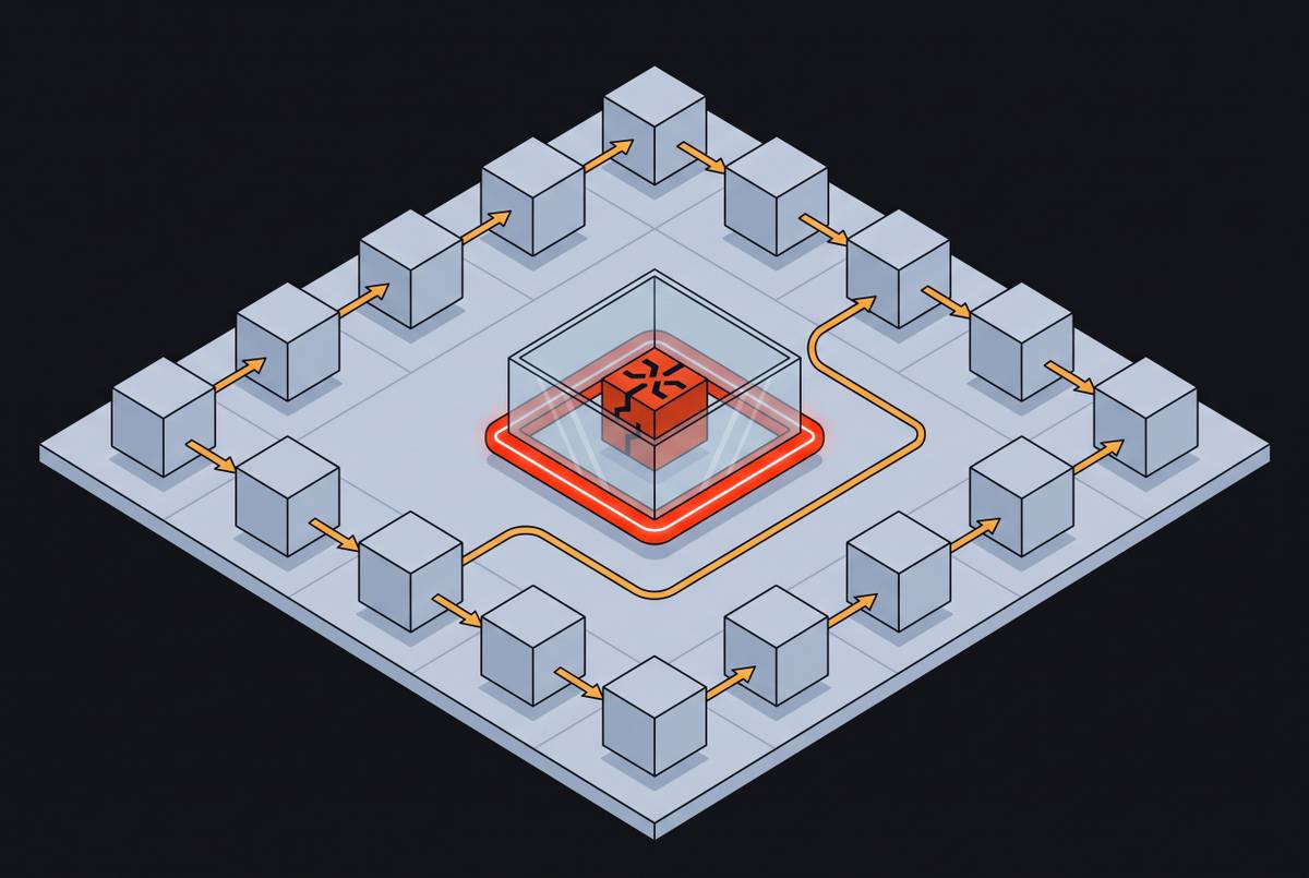 Cover illustration for “Containing a Compromised AI Agent Without Killing the Workflow”