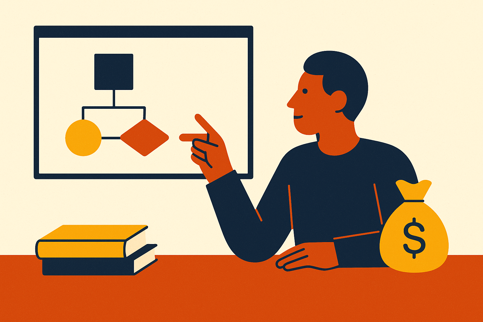 Cover illustration for “Storytelling Frameworks That Resonate With Early-Stage Investors”
