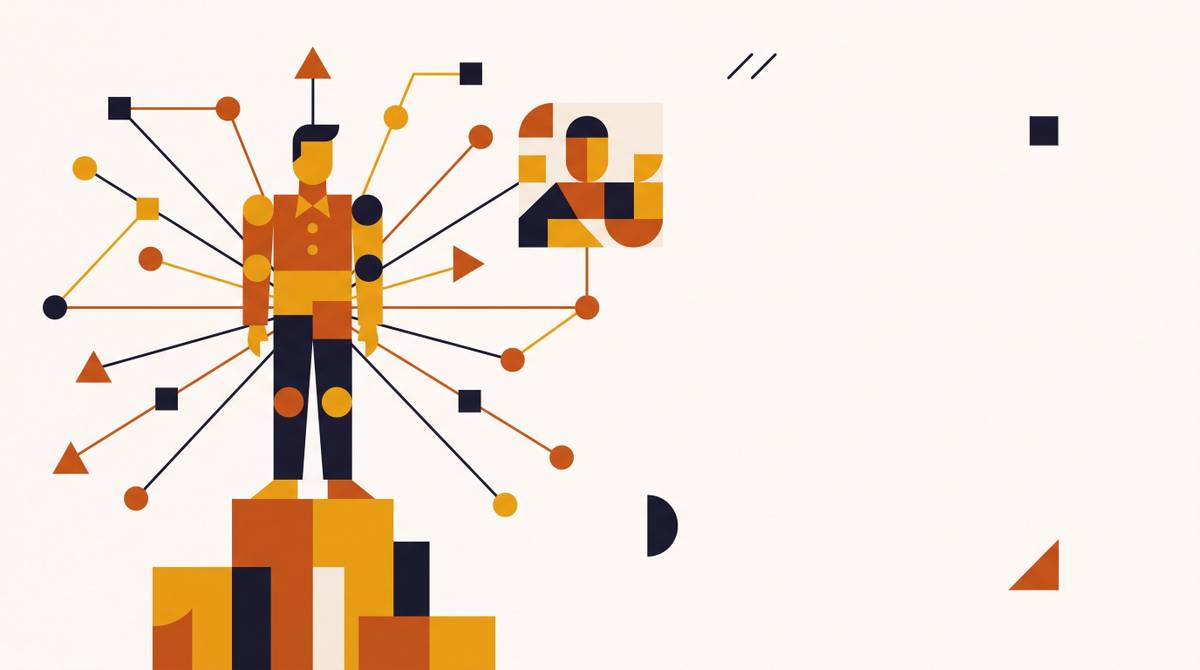 Cover illustration for “Positioning a Founder's Expertise on LinkedIn”