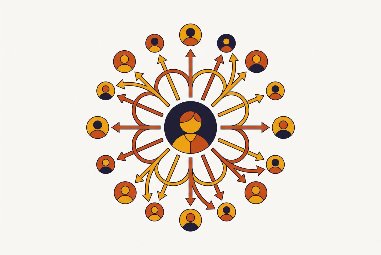 Cover illustration for “LinkedIn Repost Strategy for Founder Account Reach”