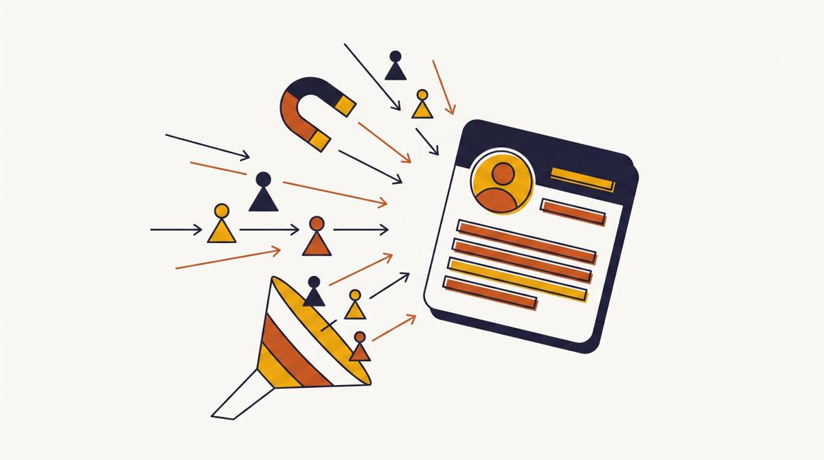 Cover illustration for “LinkedIn Profile Optimization for Inbound Lead Generation”