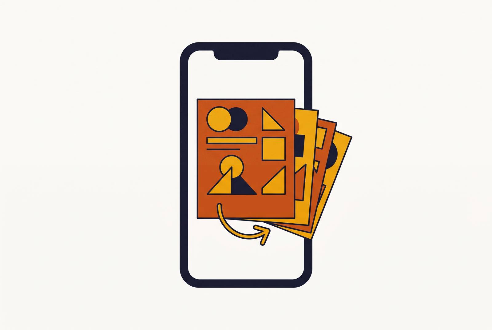 Cover illustration for “LinkedIn Carousel Post Design Specs for Mobile Readers”