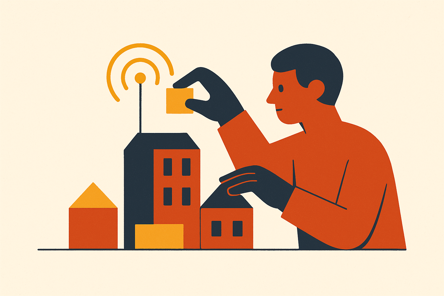 Cover illustration for “Building in Public as a Fundraising Signal”