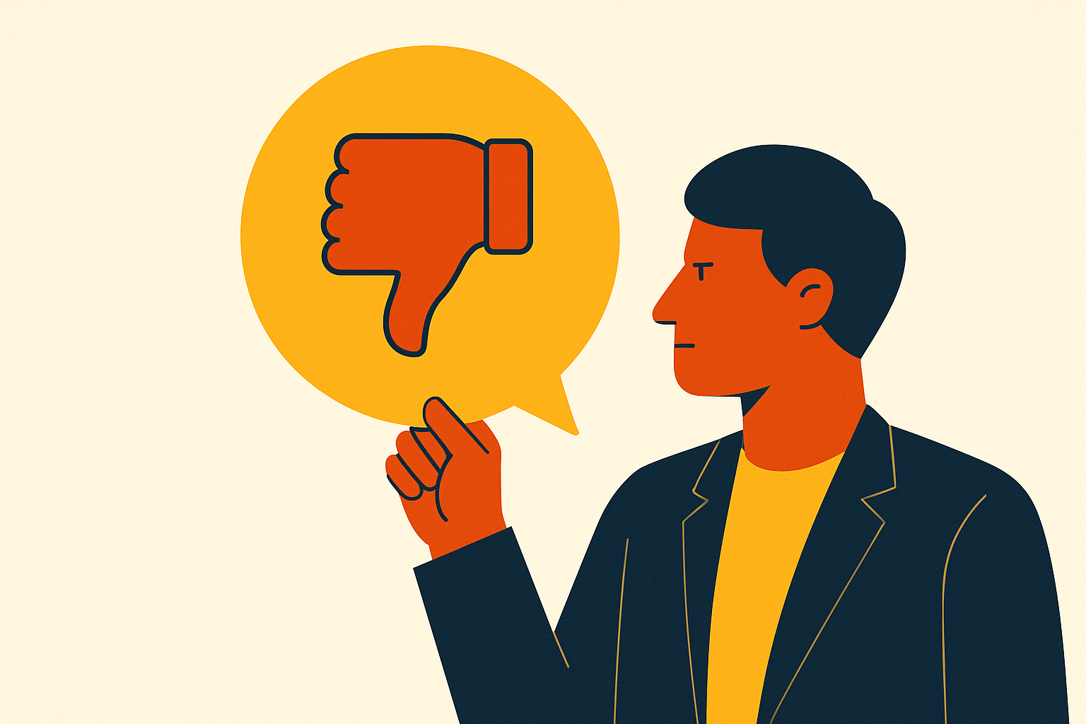 Cover illustration for “Contrarian Opinion Posts That Build Founder Authority”